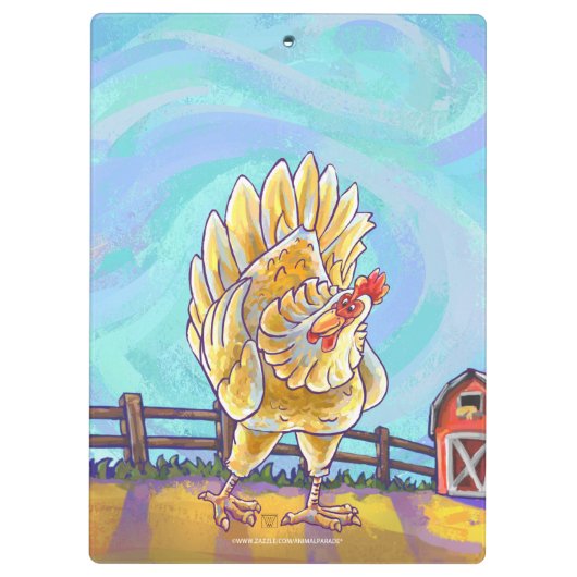 Kippenstift en Accessoires Klembord (Achterkant)