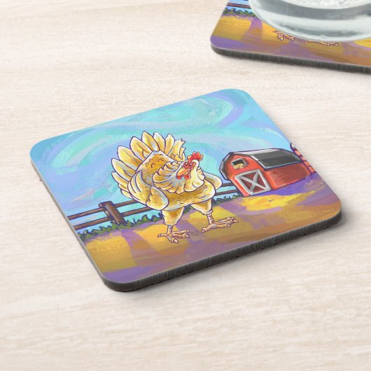 Kippenstift en Accessoires Onderzetter (Linkerzijde)