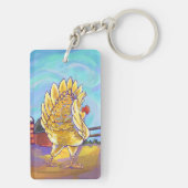 Kippenstift en Accessoires Sleutelhanger (achterkant)