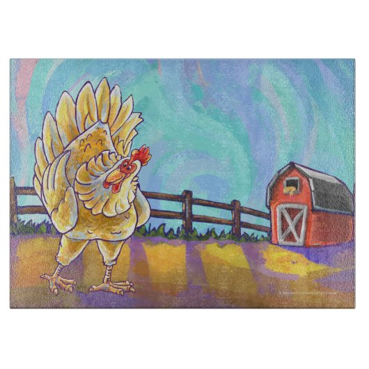 Kippenstift en Accessoires Snijplank (Voorkant)