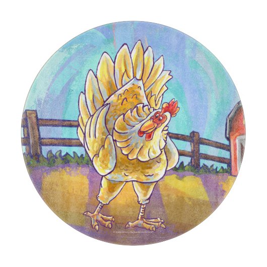 Kippenstift en Accessoires Snijplank (Voorkant)