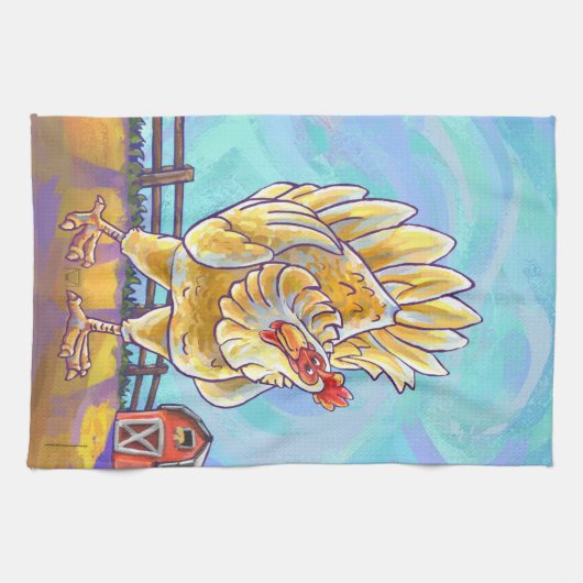 Kippenstift en Accessoires Theedoek (Horizontaal)