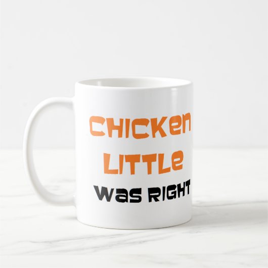 kippenstift had gelijk koffiemok (Links)