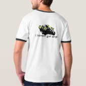 Kippenstrepen T-shirt (Achterkant volledig)