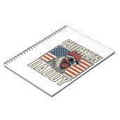 Kippenvader Antieke Haan Patriottisch Notitieboek (Linkerzijde)