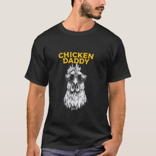 Kippenvader, Grafische Vader van de Kippenboer T-shirt