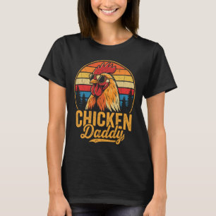 Kippenvader Grappige Haan Retro Pluimvee Boerderij T-shirt