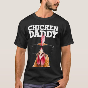 Kippenvader Haantje Vader Boer Grappige Kip Liefhe T-shirt