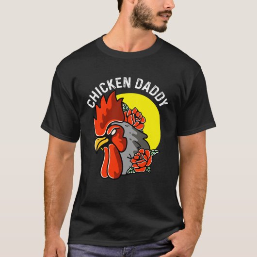 Kippenvader Kippenboer T-shirt (Voorkant)