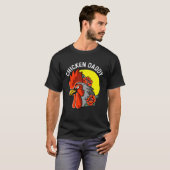 Kippenvader Kippenboer T-shirt (Voorkant volledig)