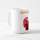 Kippenvader Koffiemok (Voorkant links)