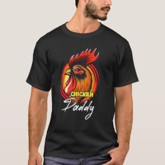 Kippenvader Pluimveehouder Vader Kippen T-shirt