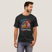 Kippenvaders Hebben De Beste Pikkers Boer Amerika T-shirt (Voorkant volledig)
