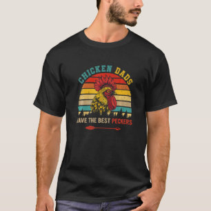 Kippenvaders Hebben De Beste Pikkers Boer Retro T-shirt