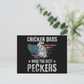 Kippenvaders hebben de beste pikkers ooit grappige briefkaart (Staand voorkant)