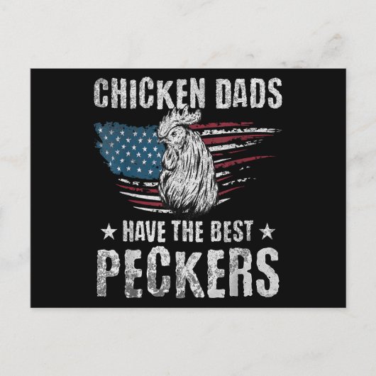 Kippenvaders hebben de beste pikkers ooit grappige briefkaart (Voorkant)