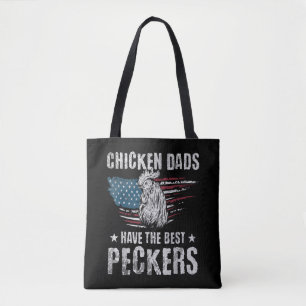 Kippenvaders hebben de beste pikkers ooit grappige tote bag