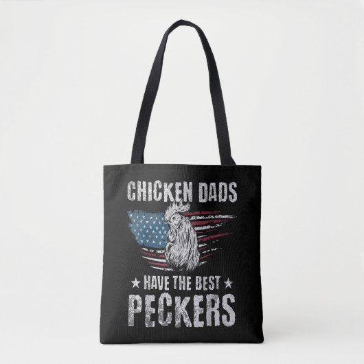Kippenvaders hebben de beste pikkers ooit grappige tote bag (Voorkant)