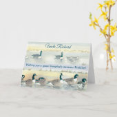 Kippenvel-achtig Geweldige Oom Leuke Verjaardagska Kaart (Gele Bloem)