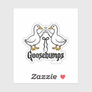 Kippenvel Domme Gans Grappige Beste Vrienden  Sticker