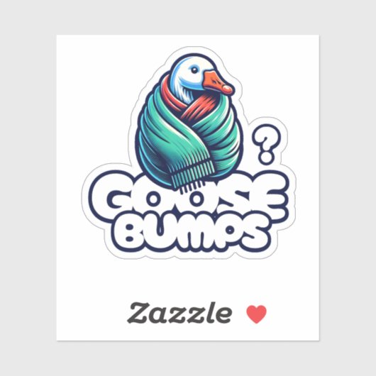 Kippenvel Funny Goose Sticker (Vel)