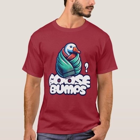 Kippenvel Funny Goose T-shirt (Voorkant)