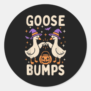 Kippenvel Grappige Halloween Grappige Meme Grappig Ronde Sticker
