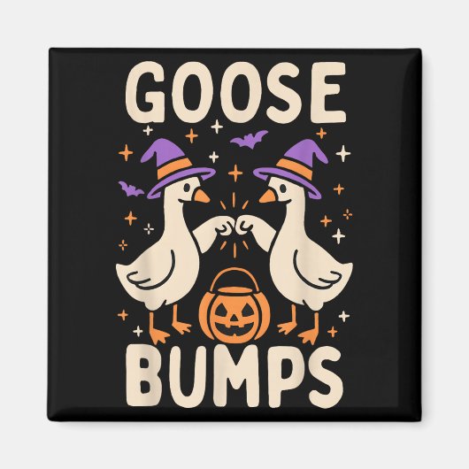 Kippenvel Griezels Halloween Grappig Meme Grappig Magneet (Voorkant)