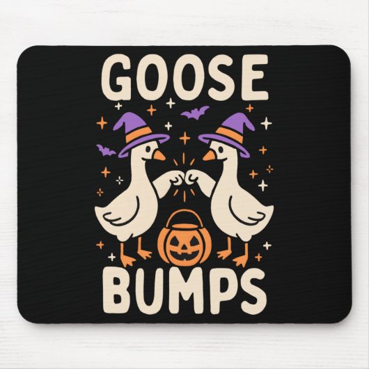 Kippenvel Griezels Halloween Grappige Meme Grappig Muismat (Voorkant)