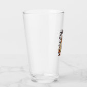 Kippenvel Halloween Heks Herfst Glas (Rechts)