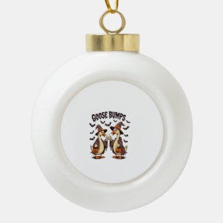 Kippenvel Halloween Heks Herfst Keramische Bal Ornament