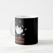 Kippenveren Koffiemok (Voorkant links)