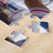 Kippenverkopers Bangladesh. Legpuzzel (Zijkant)