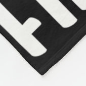 Kippenvingers Ik hou van kippenvingers Grappig Fleece Deken (Hoek)