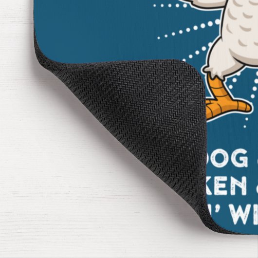 Kippenvleugel Kippenvleugel Shirt Lied Tekst Hot D Muismat (Hoek)