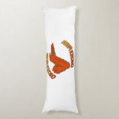 Kippenvleugel lichaam kussen (Voorkant Verticaal)