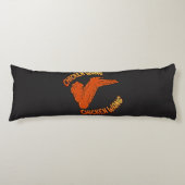 Kippenvleugel lichaam kussen (Voorkant)