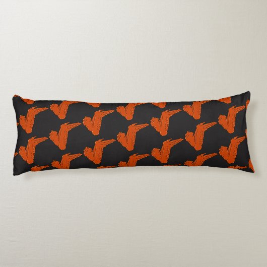 Kippenvleugel lichaam kussen (Achterkant)