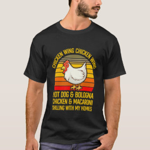 Kippenvleugel Songtekst Hot Dog Bologna Macaroni K T-shirt