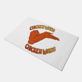 Kippenvleugeldeurmat Deurmat (Schuin)