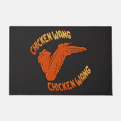Kippenvleugeldeurmat Deurmat (Voorkant)