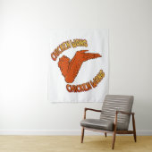 Kippenvleugelwandtapijt Wandkleed (In situ)