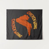 Kippenvleugelwandtapijt Wandkleed (Voorkant (horizontaal))