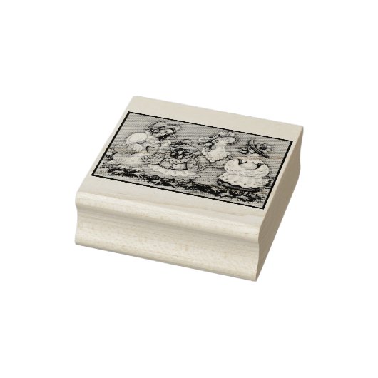 KIPPENVRIENDEN, KIPPENPARTIJ RUBBER STEMPEL (Stempel)