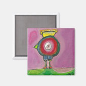 KIPPENVROUWEmagneet Magneet (Voorkant / Achterkant)
