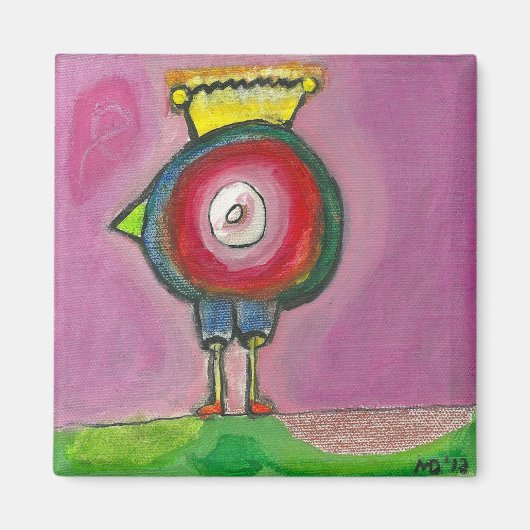 KIPPENVROUWEmagneet Magneet (Voorkant)