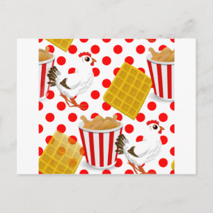 kippenwafels briefkaart