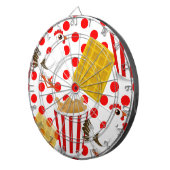 kippenwafels dartbord (Voorkant Rechts)