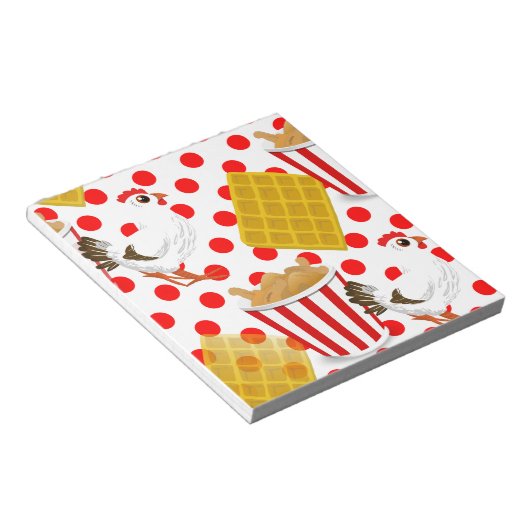 kippenwafels notitieblok (Schuin)