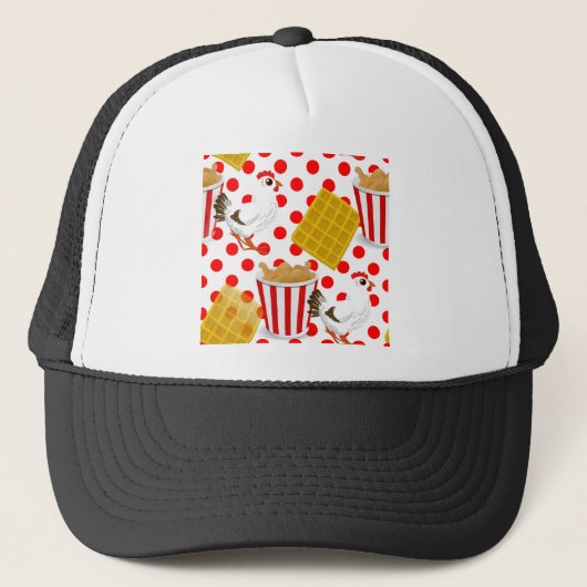 kippenwafels trucker pet (Voorkant)